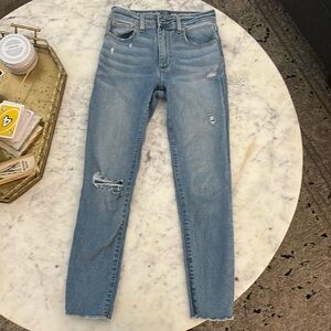 GAP adjustable waist jeans.